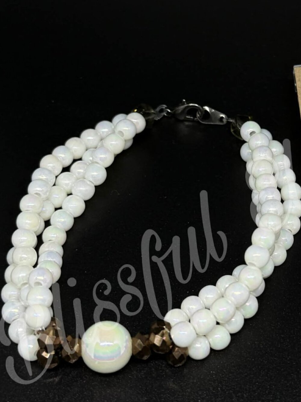 Twisted Pearl Bracelet & Earrings